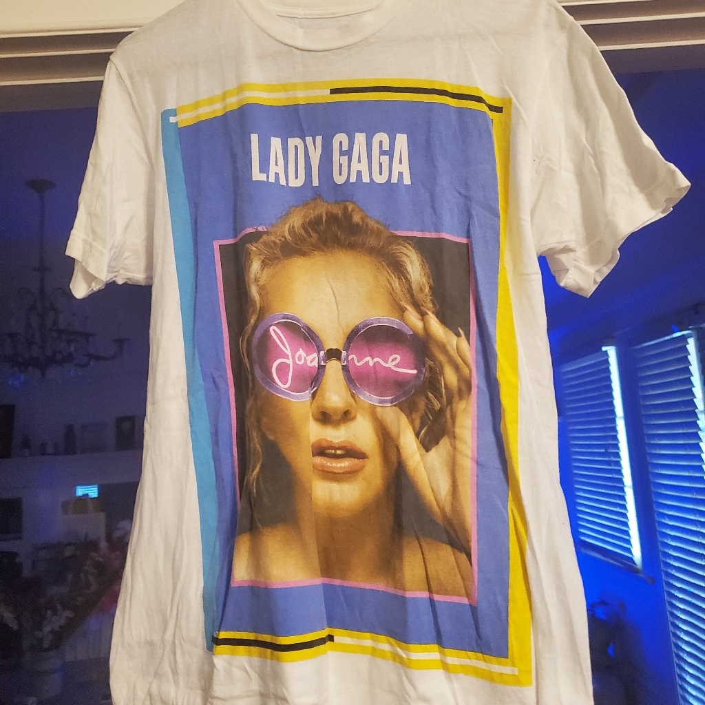 Lady Gaga Joanne Concert Shirt Medium